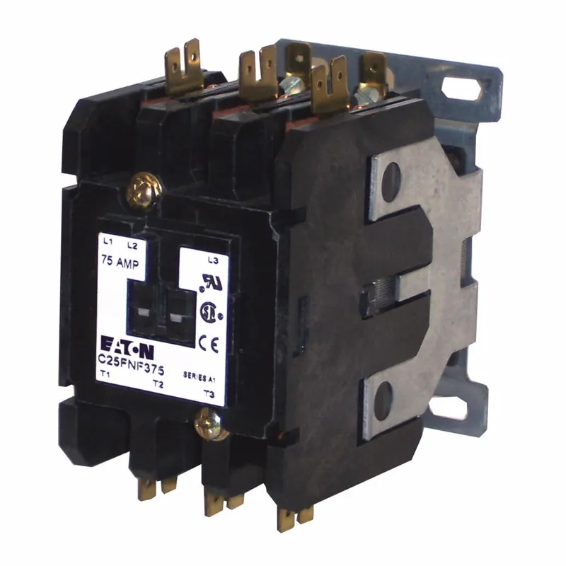 SK0278598-US20260702-105043-0 Eaton C25FNF375A 3-Pole 75 Amp 120 VAC Contactor - Image 1