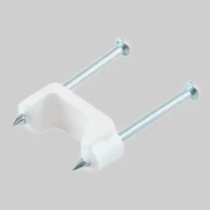 Devco PI330 Electrical Wire Staples Plastic 3/8 x 1/2