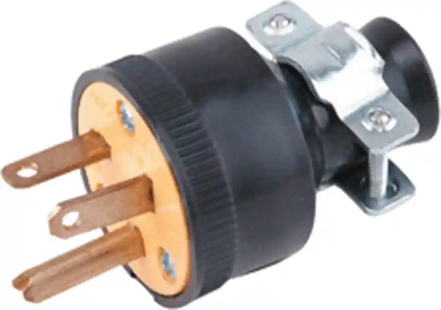 SK0278762-US20260702-105043-0 Diversitech ED1709 Plug, 2 Pole 3-Wire 15 Amp 125V Grounding Rubber Handle - Image 1