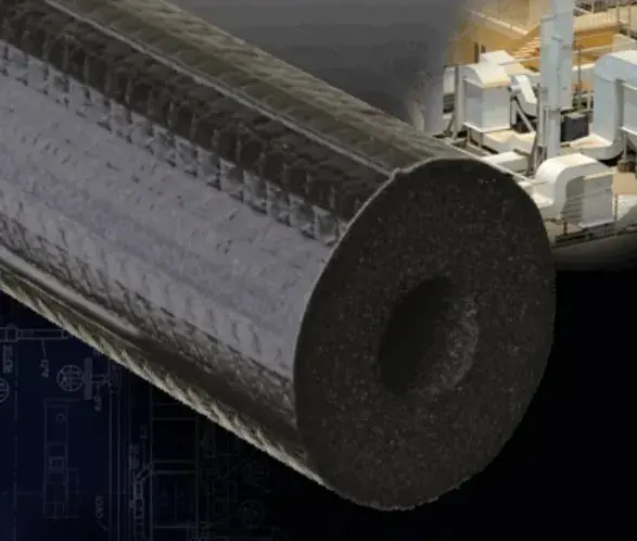 SK0278817-US20260702-105043-0 K-Flex 6RSR068158 Titan Outdoor Coated Pipe Insulation 1 5/8 In ID X 3/4 In Thickness Replacement MPN - Image 1