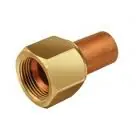 JB Industries US5-88 Adapter, 1/2 x 1/2 Swivel Female Flare x Solder