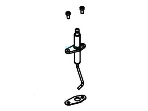 SK0279030-US20260702-105043-0 Lochinvar 100165930 Flame Sensor for Boilers - Image 1