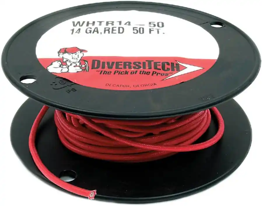 SK0279183-US20260702-105043-0 Diversitech WHTR14-50 Wire, Ht, 14G, Red, 50 Ft - Image 1