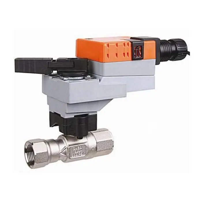 Belimo B230+LRB24-SR-T Characterized Control Valve 24V 2-Way 1.25 Inch 19 Cv Non-Spg