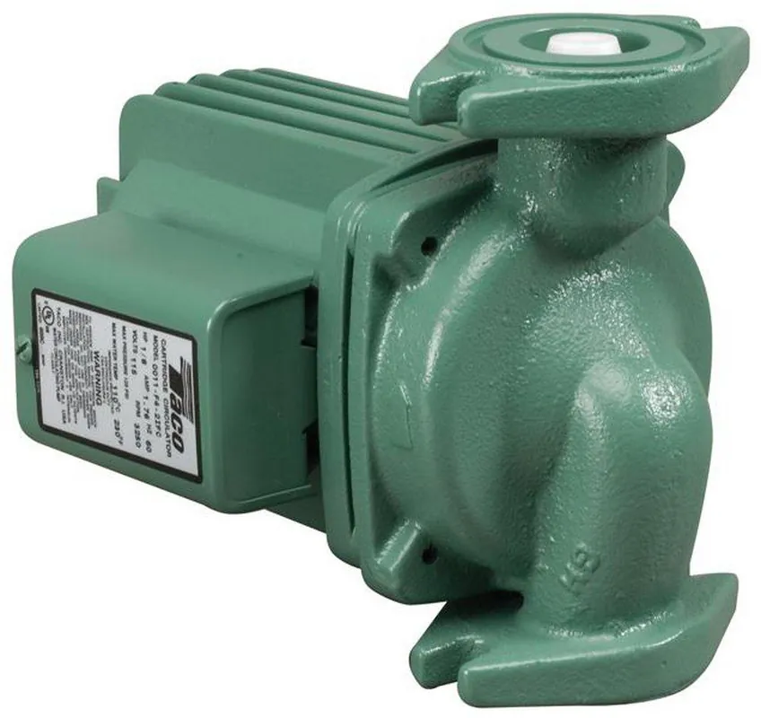 SK0279358-US20260702-105043-0 Taco 0011-F4-2 IFC Circulator Pump 1/8 HP 115V Cast Iron - Image 1