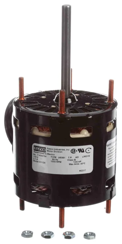 Fasco D1124 1/20 HP Refrigeration Fan Motor 1550 RPM
