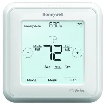Honeywell Home TH6320ZW2003 Z-Wave T6 Pro Programmable Thermostat, 3H/2C Heat Pump, 2H/2C Conventional, replacement for TH8320ZW1000