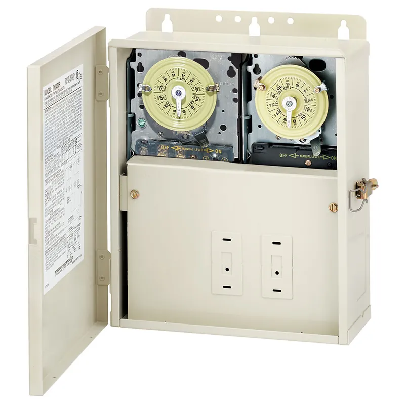 Intermatic T10604R Control Panel with SPDT/DPST Switch, 240 VAC, NEMA 3R Enclosure