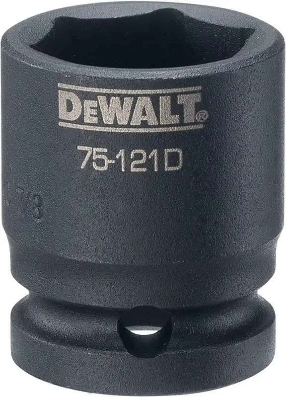SK0281808-US20260702-105043-0 DEWALT DWMT75121B 6 Point 1/2 Drive Impact Socket 7/8 SAE - Image 1