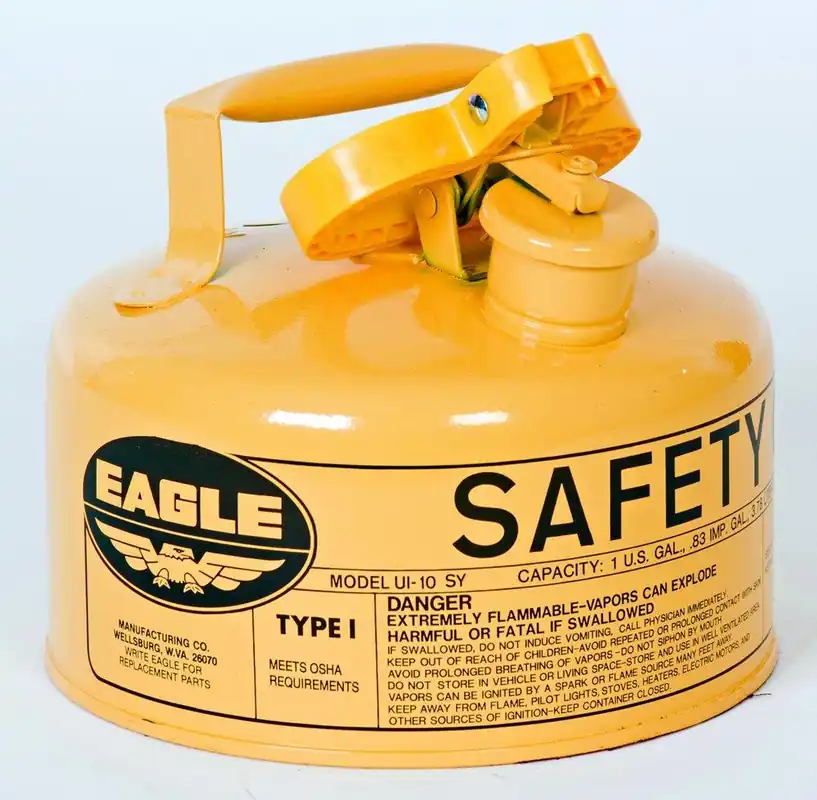 SK0282888-US20260702-105043-0 Eagle UI10S Type I 1 gal Gas Safety Can in Red - Image 1