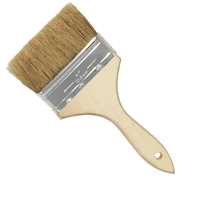 Starlee Imports 1601-4 4 Chip Paint Brush, Wood Handle
