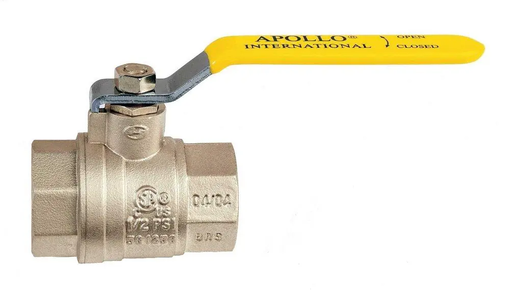 Apollo Valves 94A10401 3/4 in. Forged Brass Full Port NPT 600# Ball Valve