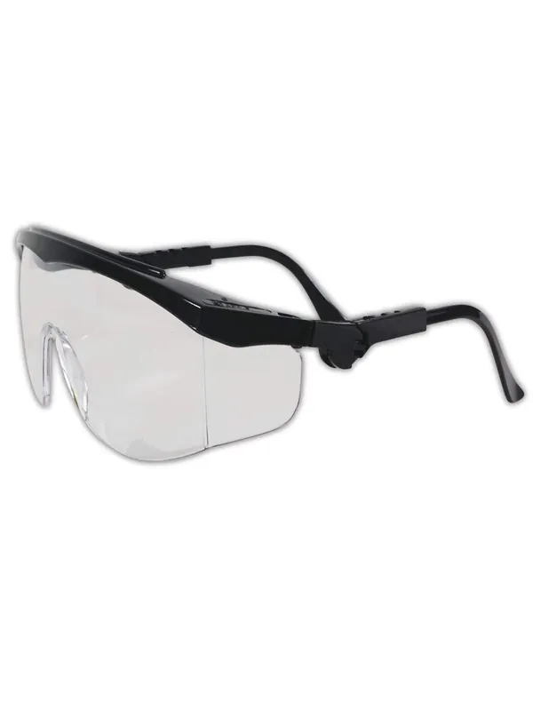SK0283253-US20260702-105043-0 MCR Safety TK110 Tomahawk Single Lens Safety Glasses With Side Shields, Wrap Around, Clear Polycarbonate Lens - Image 1