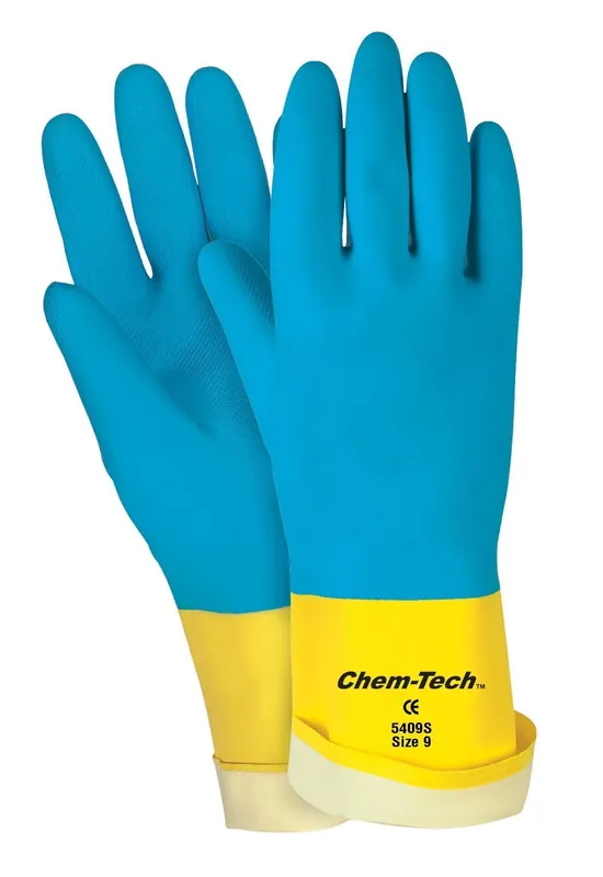 SK0283279-US20260702-105043-0 Mcr Safety 5409S Chem-Tech Neoprene Over Latex Gloves Large - Image 1