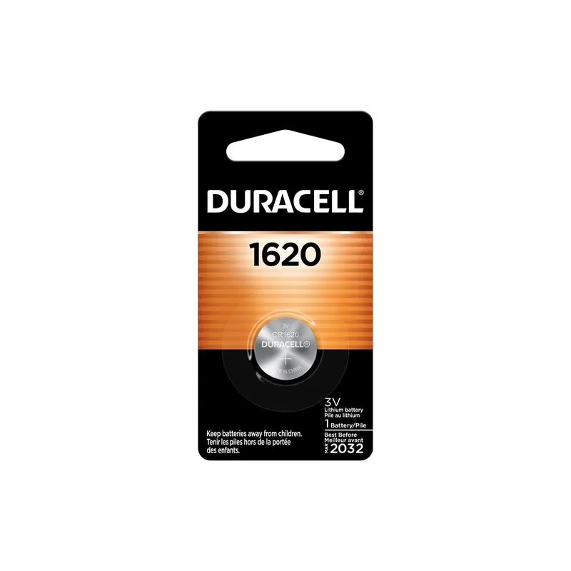 Duracell DL1620BPK DL1620 Coin Battery 3 V Lithium 1PK