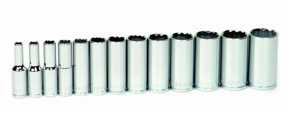 SK0283497-US20260702-105043-0 Williams 31928 13-Piece 3/8-Inch Drive Deep 12 Point Socket Set - Image 1