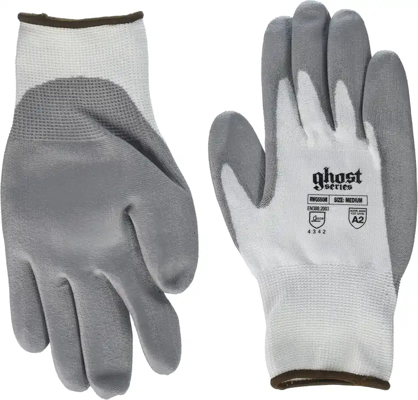 SK0283743-US20260702-105043-0 Radians RWG550M Ghost Series Cut Protection Level 2 Work Glove 12 per Pack Medium - Image 1