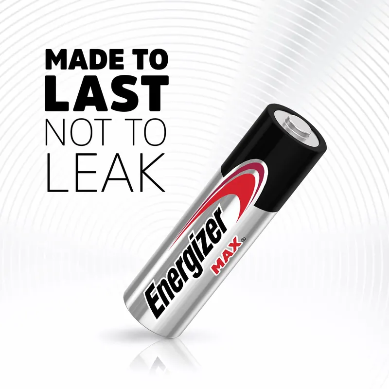 Energizer E91BP-4 Max AA 1.5 Volt Batteries (4 Per Package)