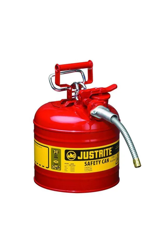 SK0283782-US20260702-105043-0 Justrite 7220120 Type II Safety Can 2 gal Flexible Spout - Image 1