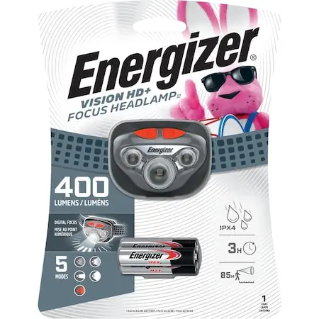 SK0283863-US20260702-105043-0 Energizer HDD32E Headlight Vis HD LED400L AAA Battery - Image 1