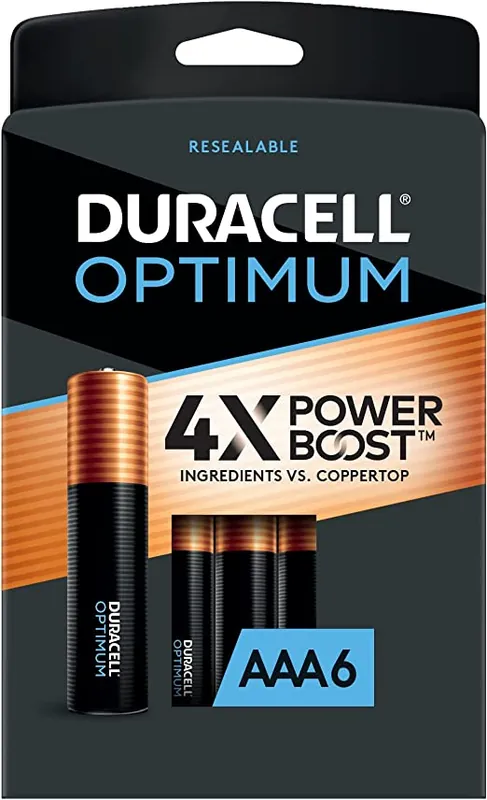 Duracell 4133303304 Optimum 2 Tray Floor Stand Battery Display - 89 Count
