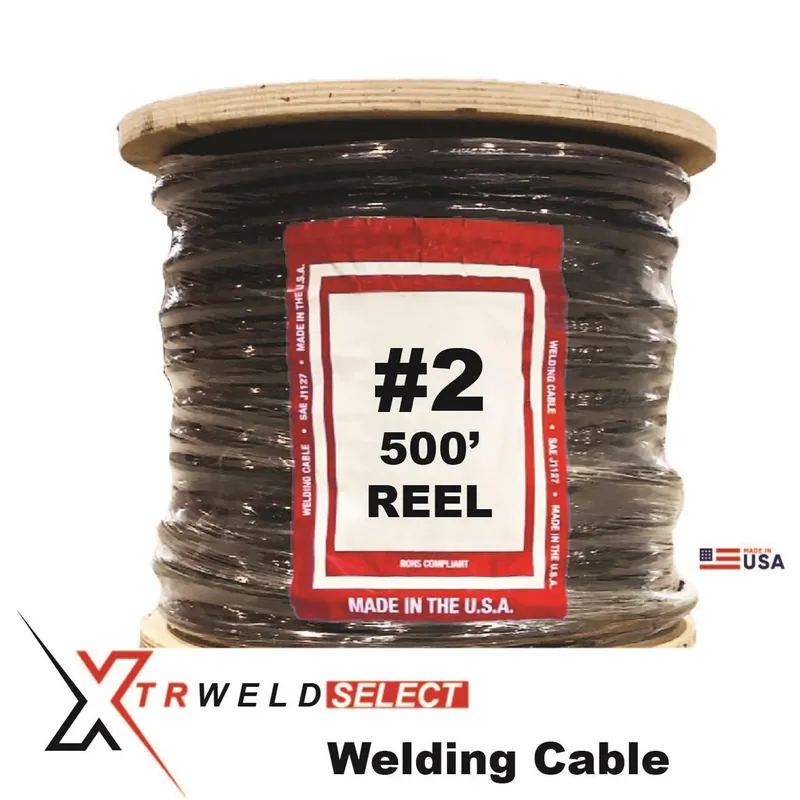 SK0284111-US20260702-105043-0 XTRweld Select WCSN2B-500 Welding Cable, 600V, #2 AWG, 500' - Image 1
