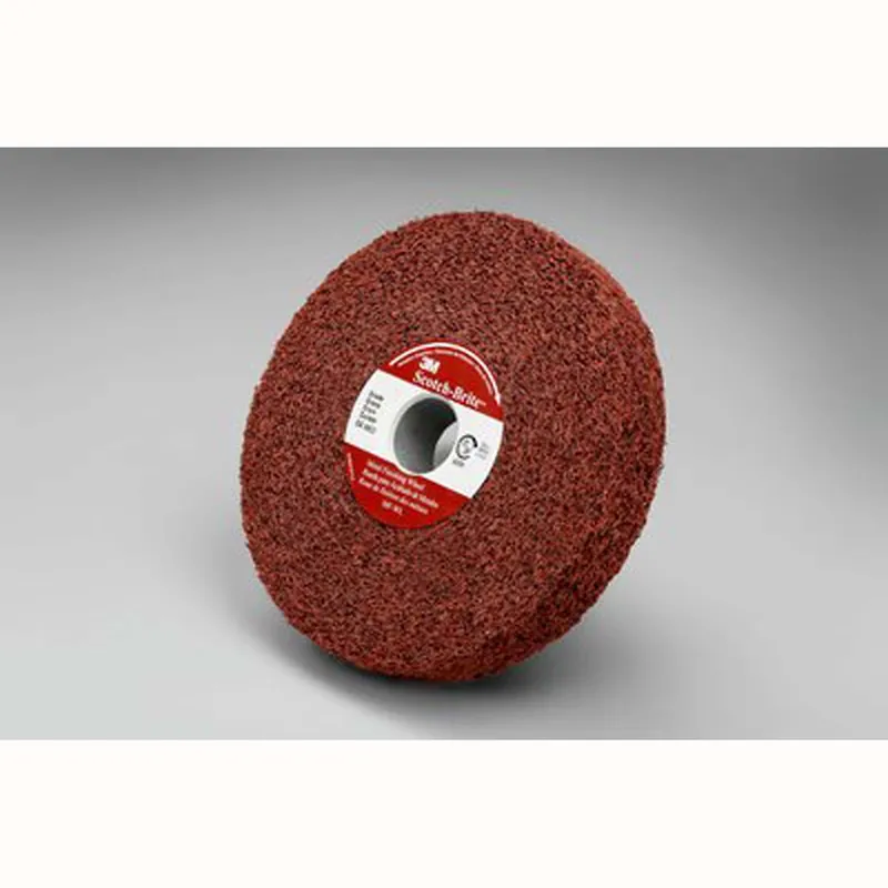 3M 048011018621 Scotch -Brite Metal Finishing Wheel - 6 in x 1 in x 1 in 5A MED