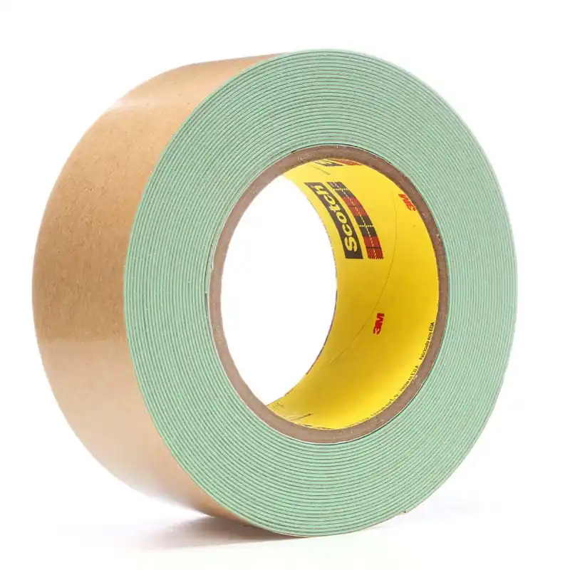 3M 70006091634  Impact Stripping Tape 500 Green - 2 in x 10 yd 33.0 mil - 6 per case
