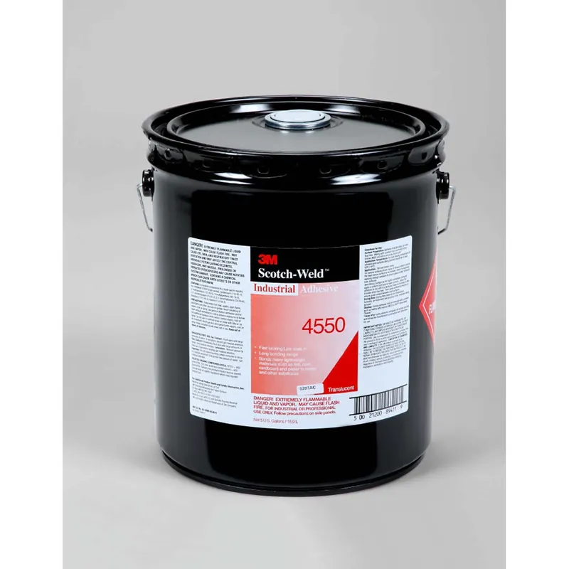 3M 62456485309  Industrial Adhesive 4550 Translucent - 5 gal pail - 1 per case