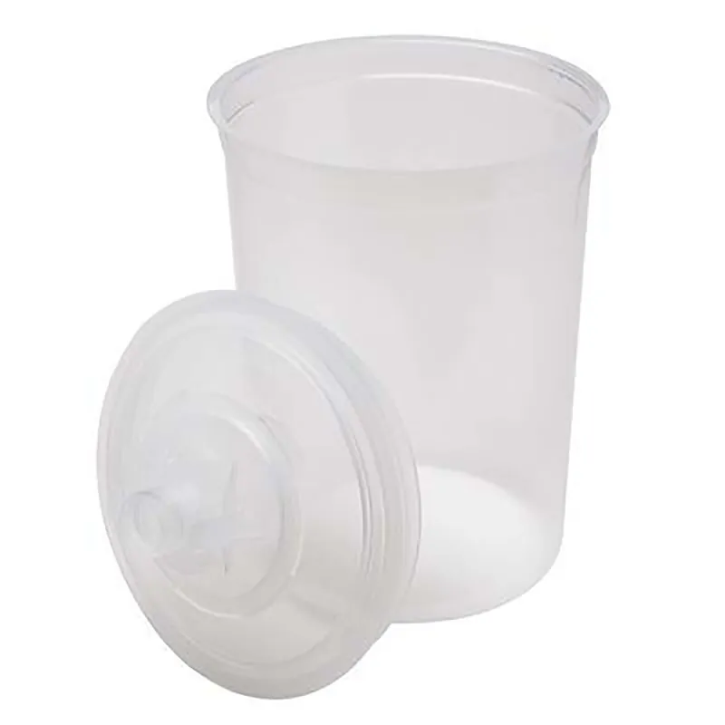 3M 60455050926  PPS Large Lid & Liner Kit - 28oz - 25 lids & Liners per kit - 1 kit per case - 200 micron filter