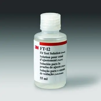 3M FT-12 Fit Test Solution 55ml Bottle For Qualitative Fit Test Apparatus FT-10 & FT-20