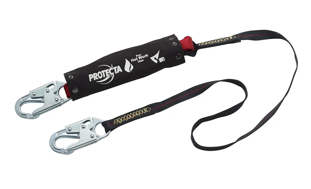 SK0285308-US20260702-105043-0 3M 1340129 Protecta PRO Hot Works Shock Absorbing Lanyard 6 ft 310 lb Weight Capacity - Image 1