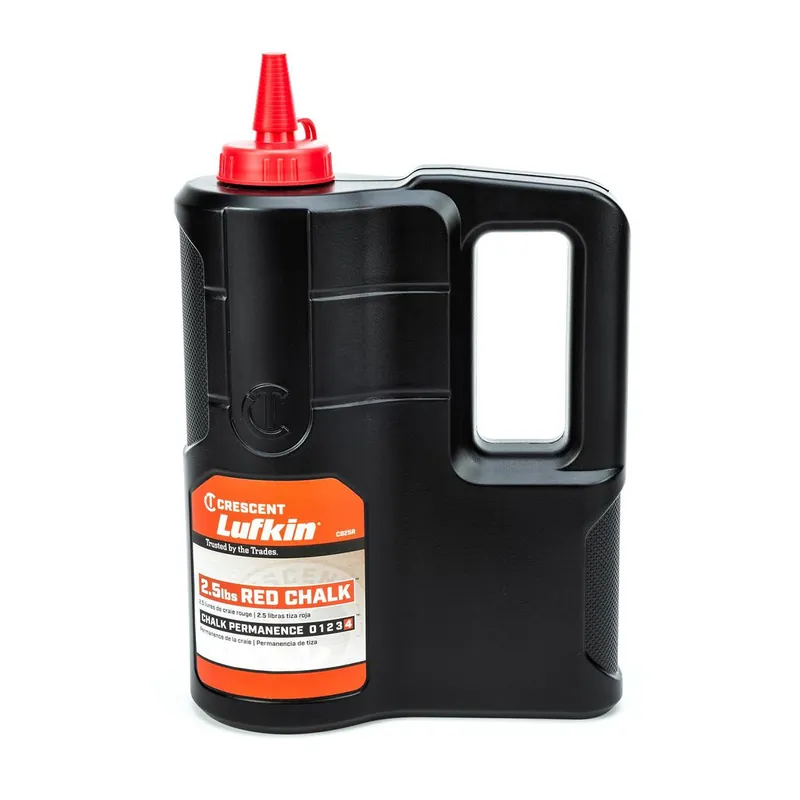 Crescent CB25R CHALK BOTTLE -RED -2.5LB