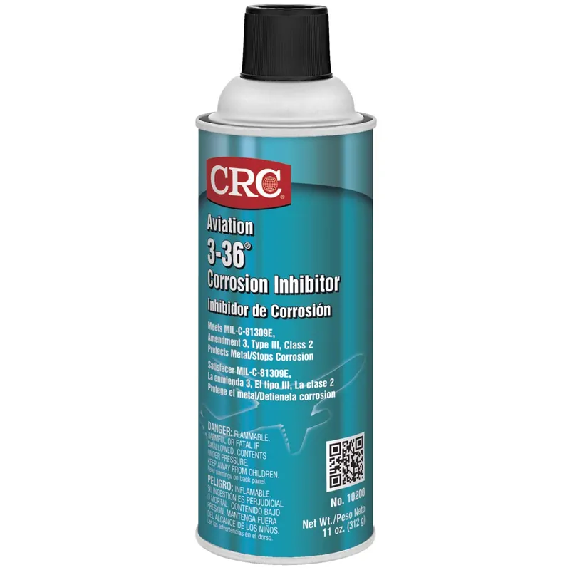 CRC 10200 Aviation 3 -36 Corrosion Inhibitor - 11 Wt Oz