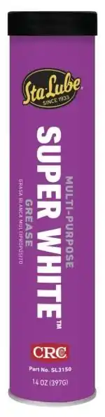 Sta-Lube SL3150 Super White Multi-Purpose Lithium Grease 14 Wt Oz