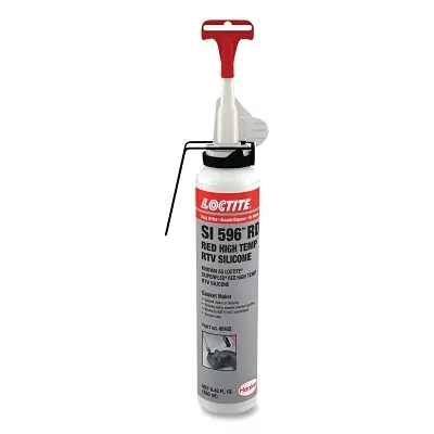 Loctite 2700556 SI 596 High Temp Sealant 190 mL Cartridge Red