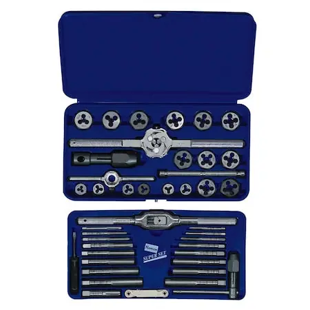 Hanson 26317 41 Piece Metric Tap and Die Set