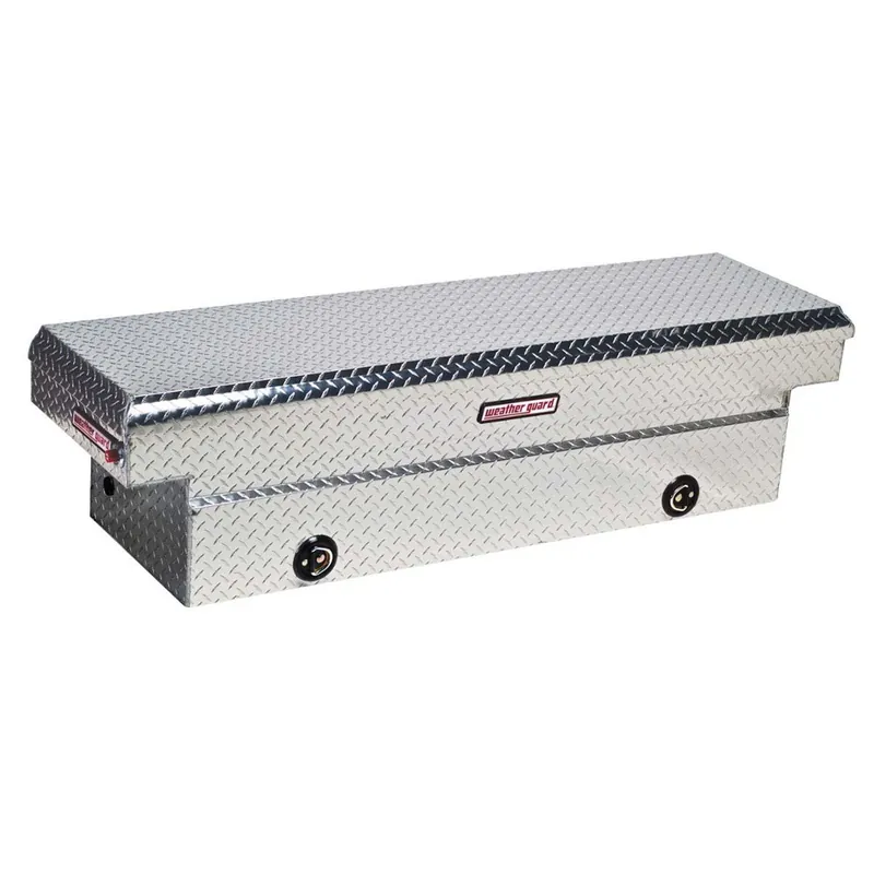 WEATHER GUARD 127-0-02 Saddle Box  - Aluminum