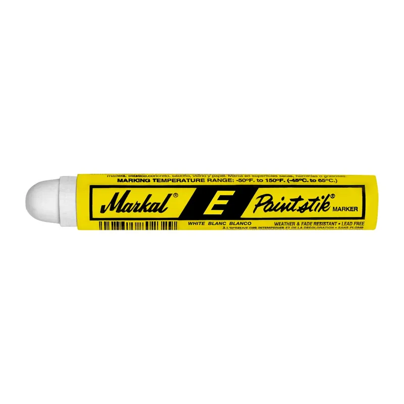 Markal 088620 E Paintstik Solid Paint Crayon - White