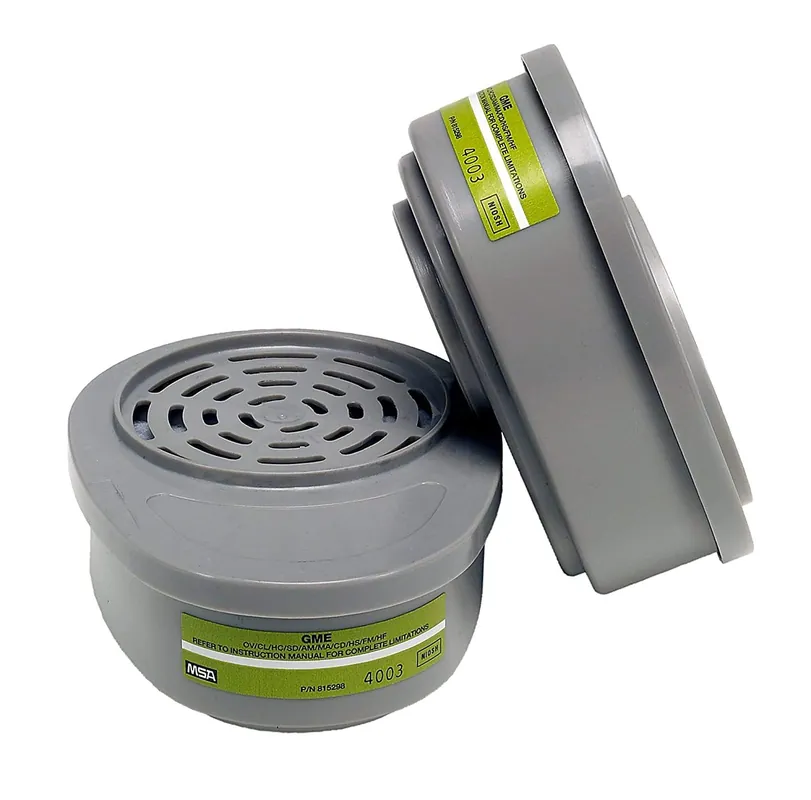 MSA 815359 Advantage Respirator Cartridge - Multigas (GME: CL, SD, CD, HC, HS, AM, MA, FM, HF), Quantity: 2 per Pack