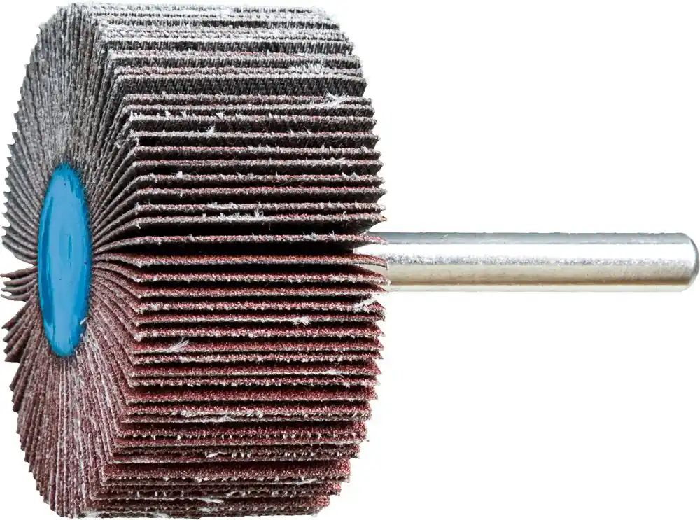 Pferd 45240 Mounted Flap Wheel Aluminum Oxide 120 Grit 2x1 1/4 Shank