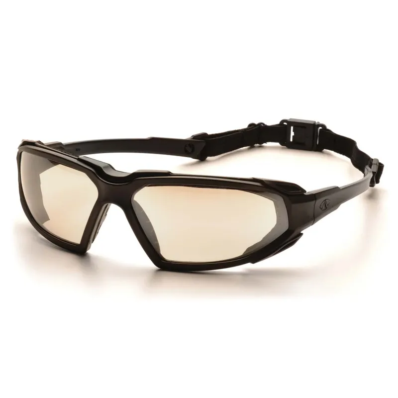 Pyramex SBB5080DT Black Frame/Indoor/Outdoor Mirror Anti -Fog Lens