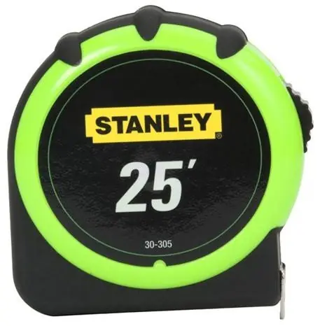 Stanley 30-305 Hi-Vis Tape Measure 25 ft x 1 in 4 Pack