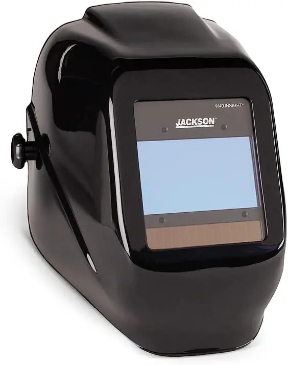 Jackson Safety 46131 Insight Digital Variable ADF Welding Helmet SH10 Black 3.93 in W 2.36 in L