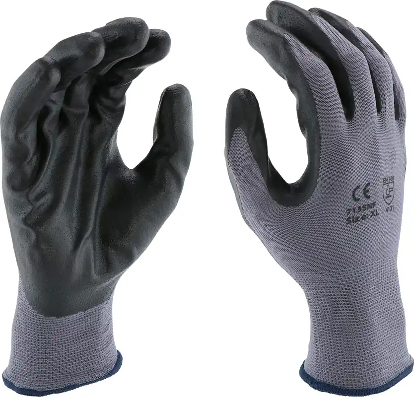 West Chester 713SNF/M PosiGrip Palm Dip Glove - Medium - Pack of 12