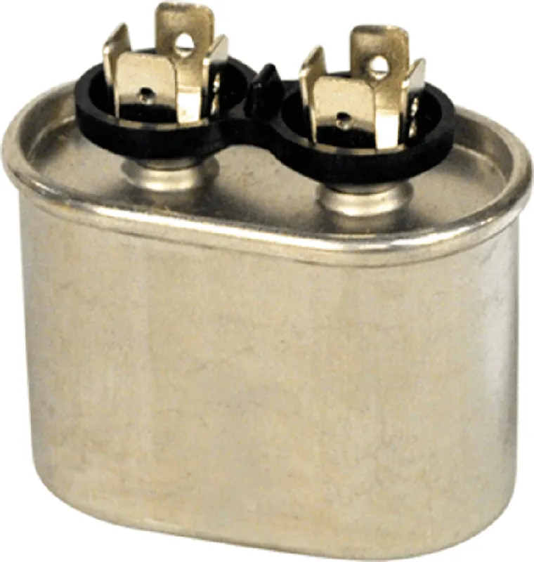 Mars 12932 Single Section Oval Capacitor 10 MFD 440 Volt