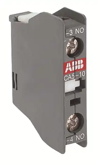 SK0289916-US20260702-105043-0 ABB CA5-01 1NC 1-Pole Auxiliary Contact Block - Image 1