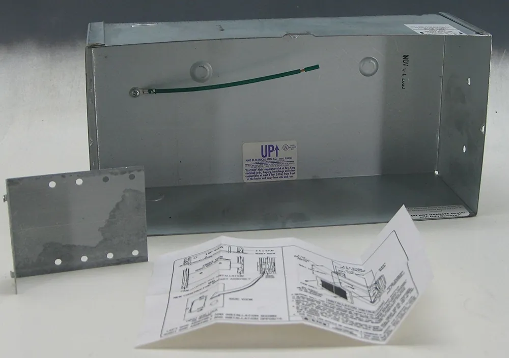 King Electric PAWIC Paw Accy Recess Wall Can