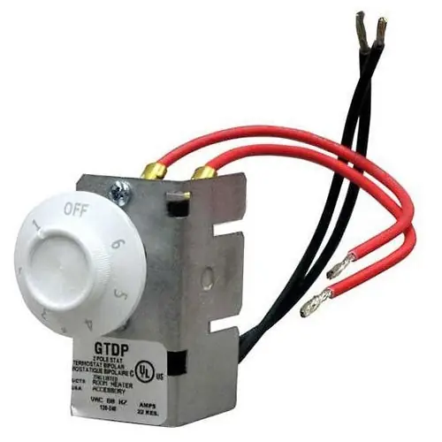 QMark QFGTDP Double Pole Thermostat Kit Field Installed 22 Amps for IF Suffix Models