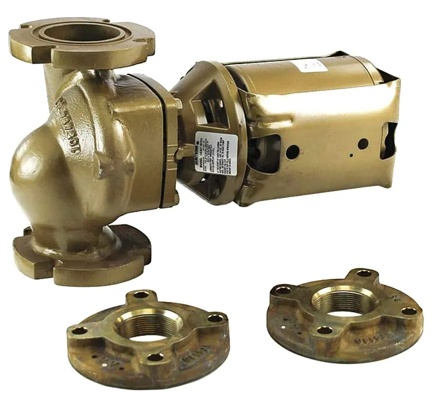 Lochinvar 100277713 Pump Assembly - 3 Speed, 1/25 Hp, 1 Flange, Cast